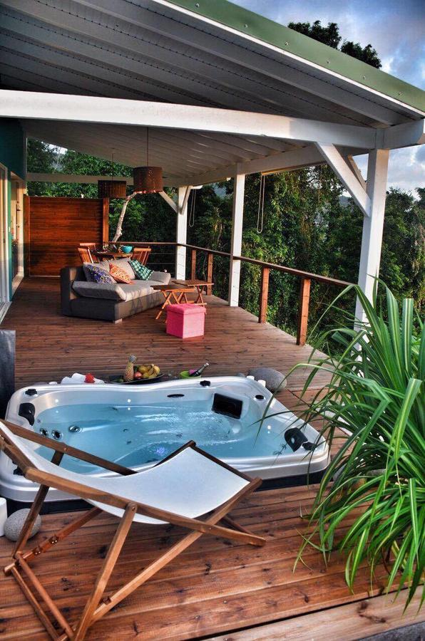 Du Cote De Chez Swann Villa Deshaies Exteriör bild