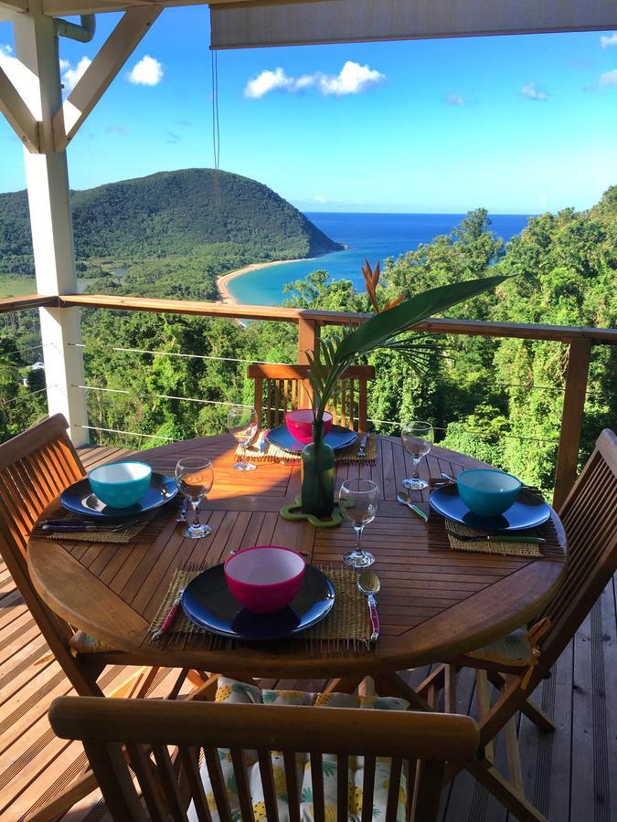 Du Cote De Chez Swann Villa Deshaies Exteriör bild